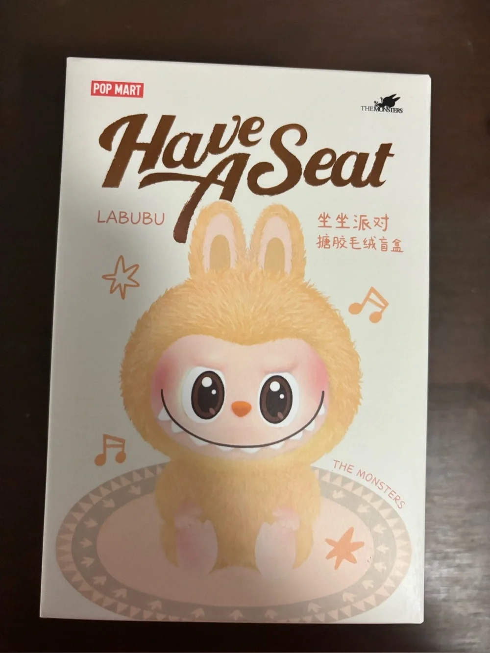 Pop Mart Have A Seat Labubu Plush Figure